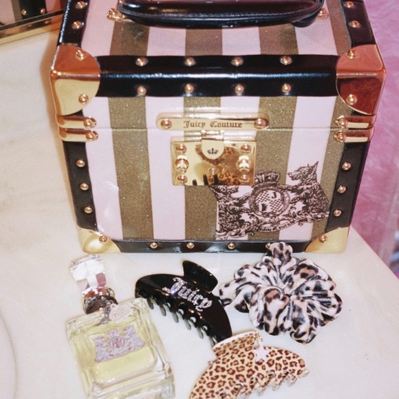 NEW LIMITED EDITION Juicy Couture Lux Hair Clips Set of 7 Y2K - Picture 3 of 10